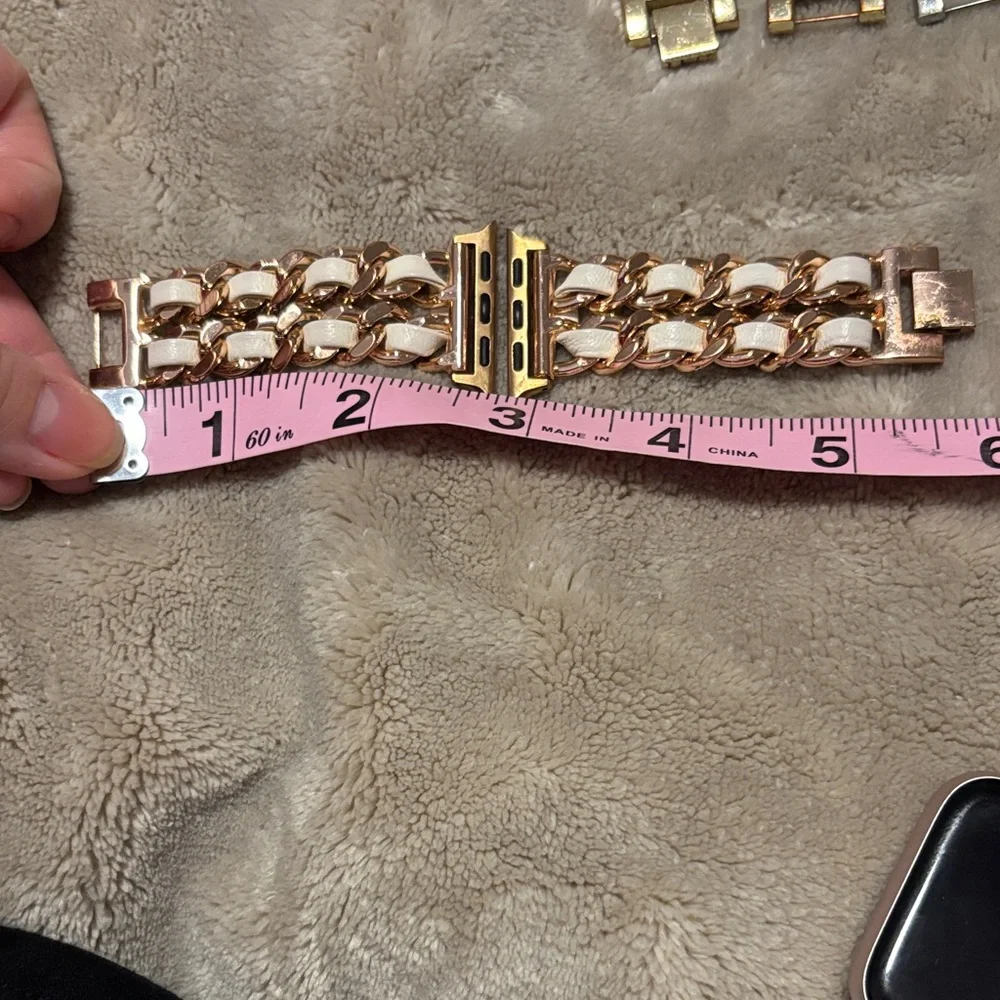 Apple Watch Bands bundle in Rose Gold, Gold, Silver - Picture 2 of 11